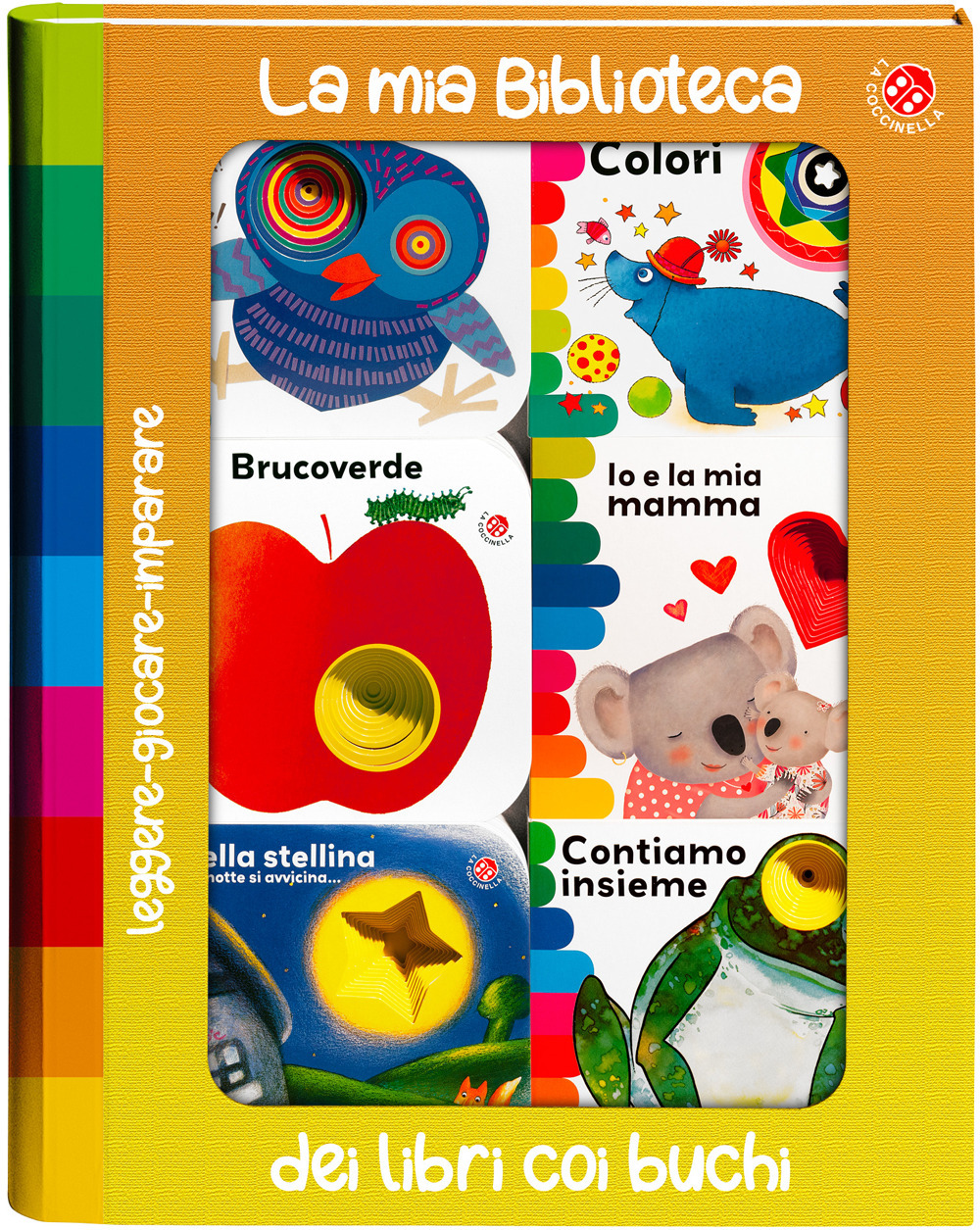 La mia biblioteca dei libri coi buchi