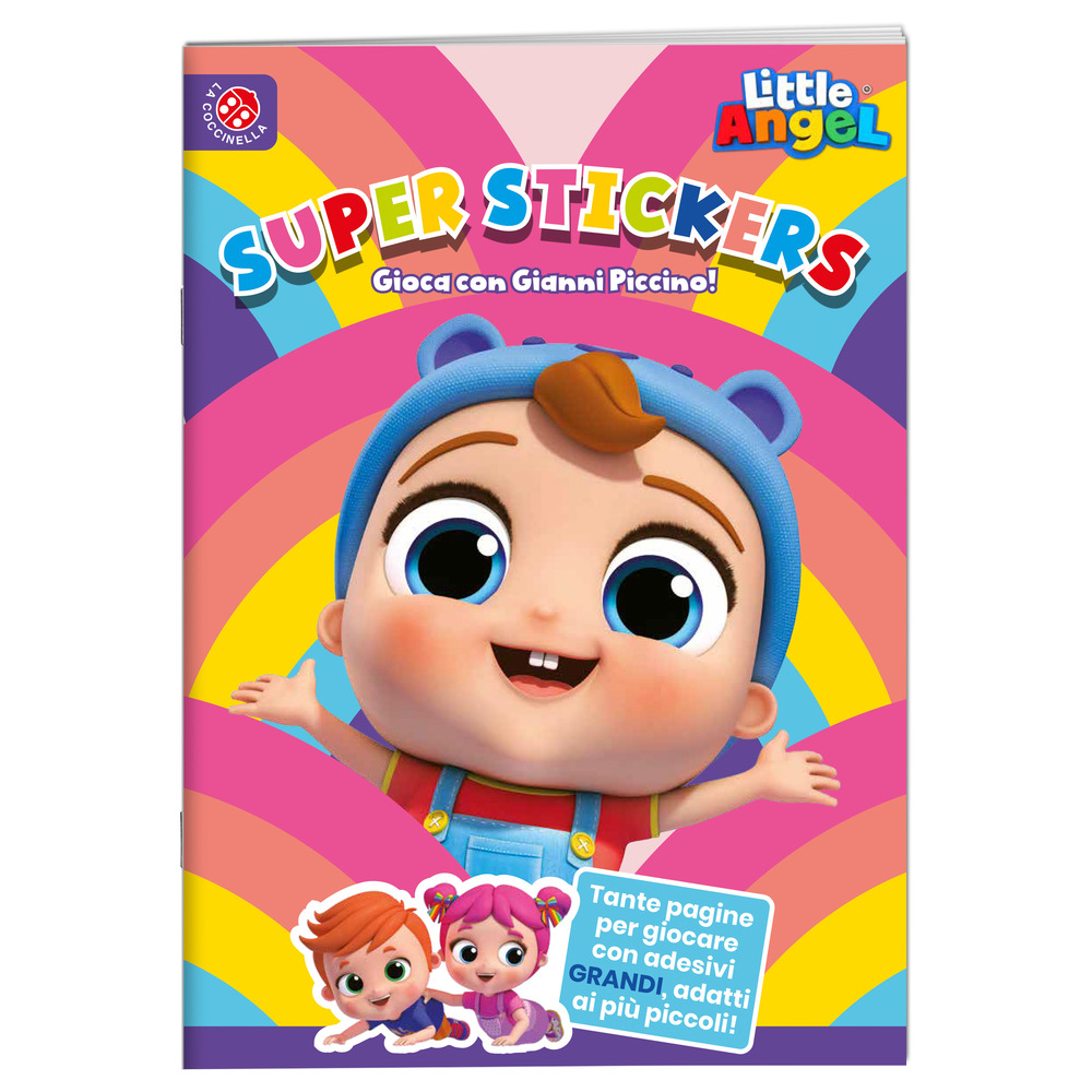 Gioca con Gianni piccino! Super stickers. Little angel