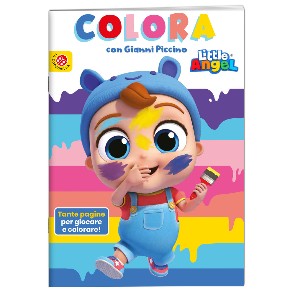 Colora con Gianni piccino. Little angel