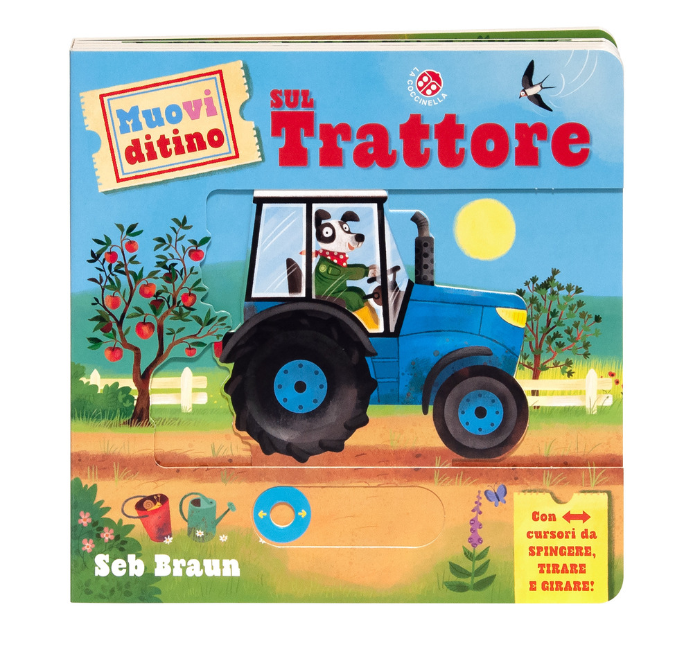 Sul trattore. Muovi ditino