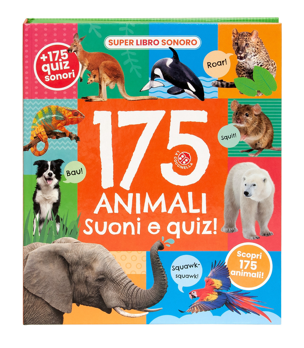 175 animali. Suoni e quiz!
