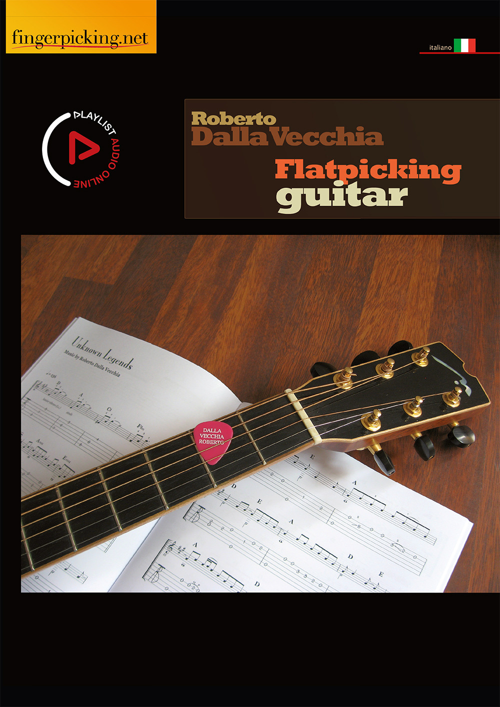 Flatpicking guitar