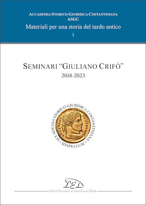Seminari «Giuliano Crifò» 2018-2023