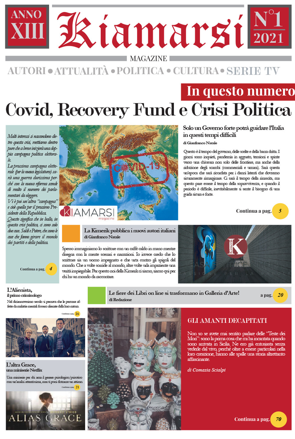 Kiamarsi Magazine. Vol. 1