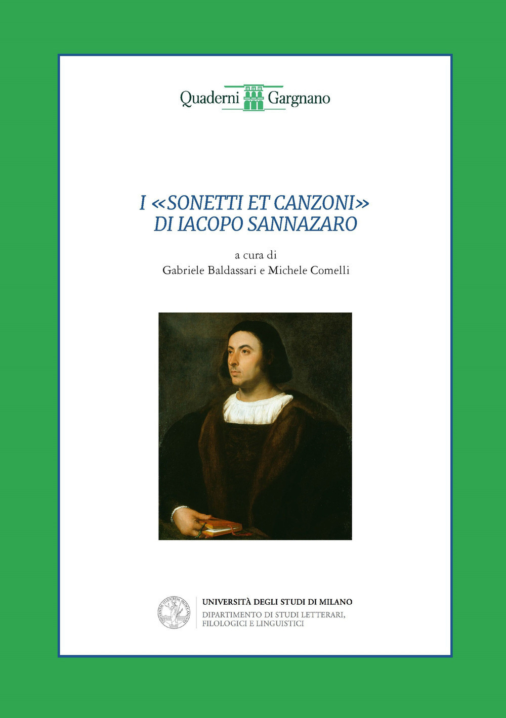 I «Sonetti et canzoni» di Iacopo Sannazaro