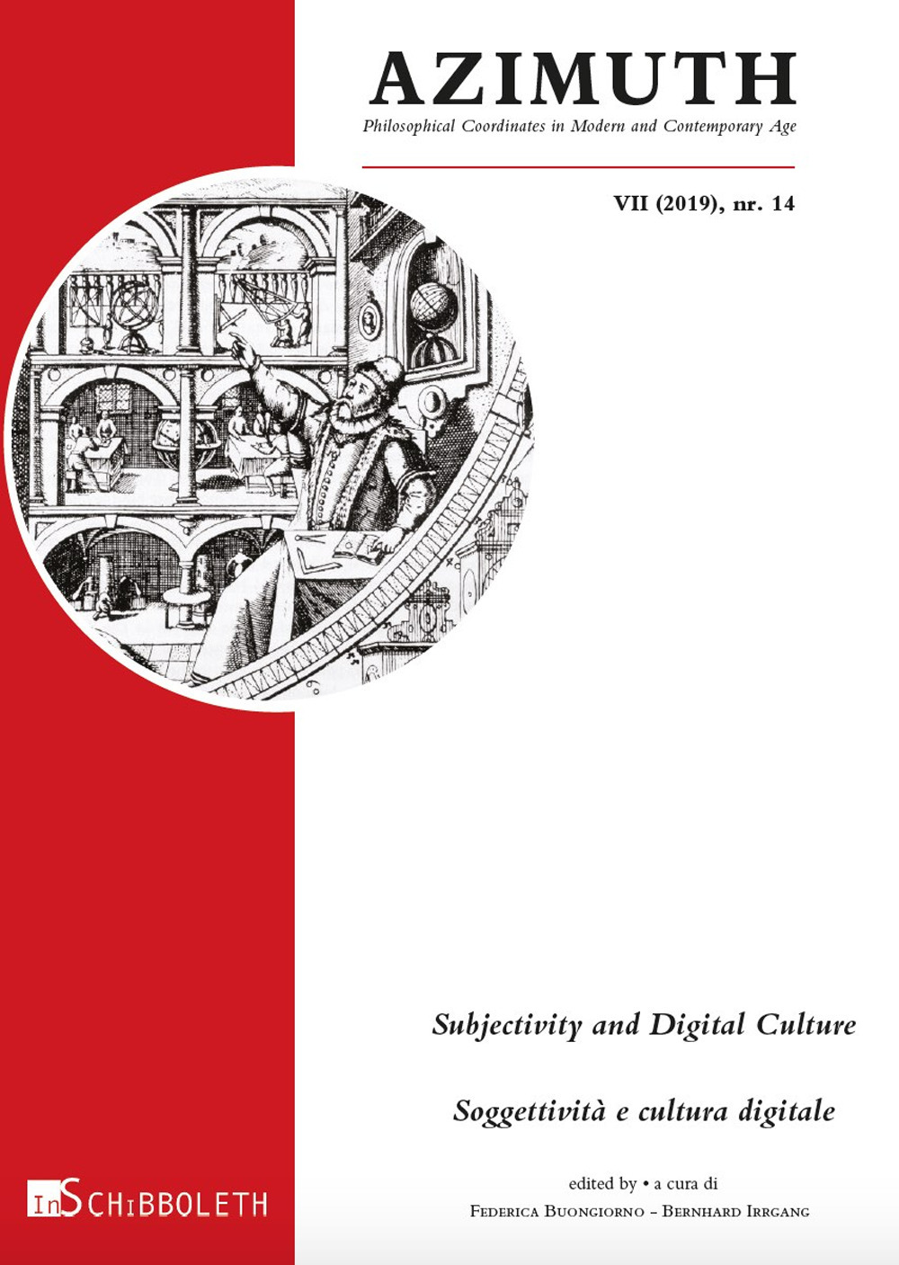 Azimuth. Vol. 14: Subjectivity and digital culture