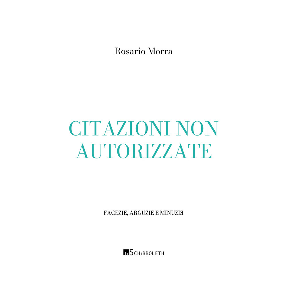 Citazioni non autorizzate