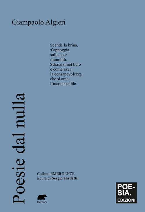 Poesie dal nulla