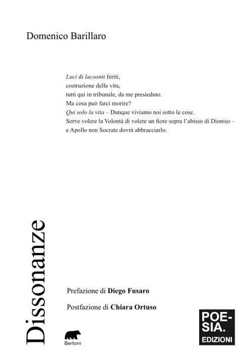 Dissonanze. Una fenomenologia dell'uomo