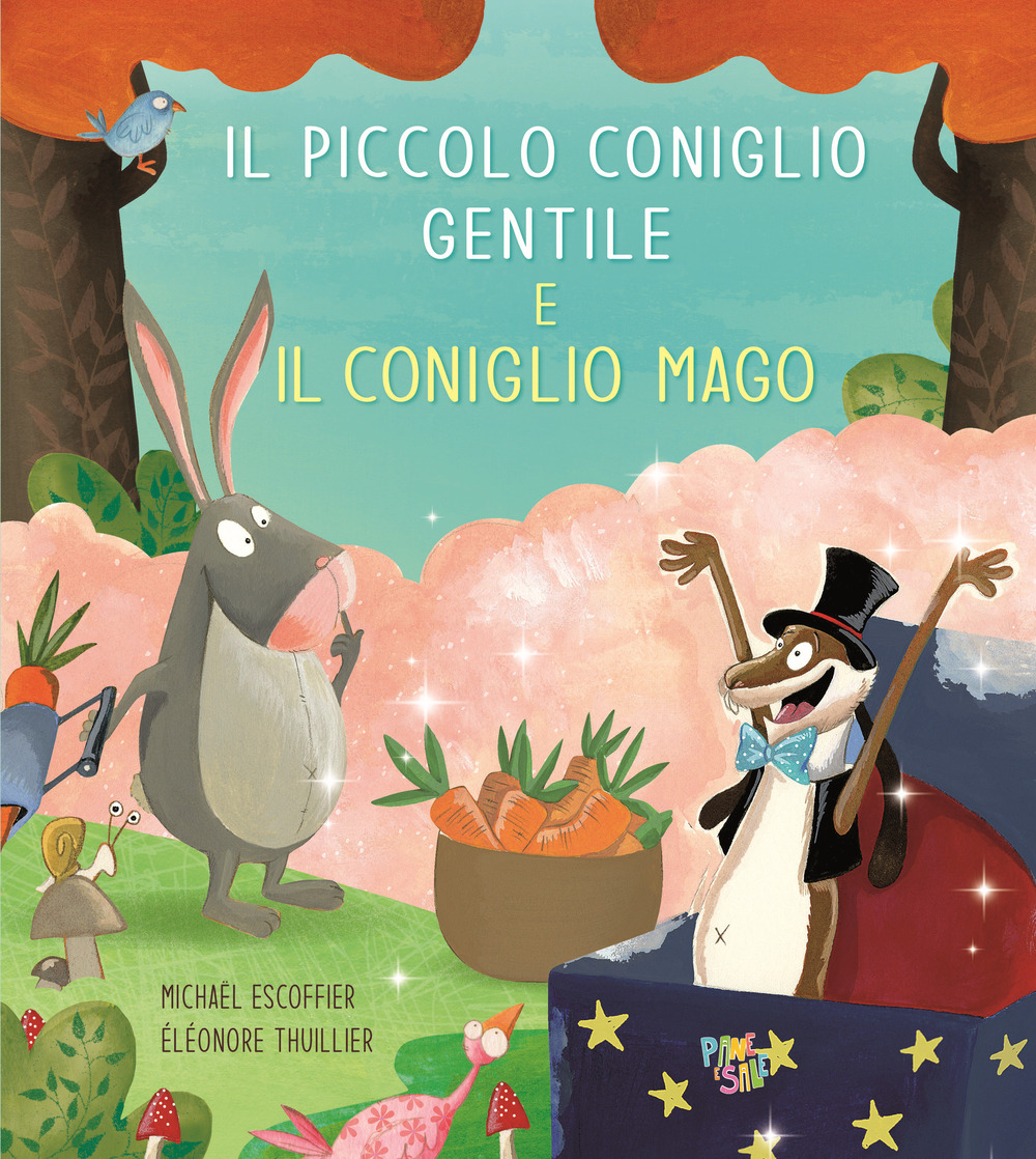 Il piccolo coniglio gentile e il coniglio mago