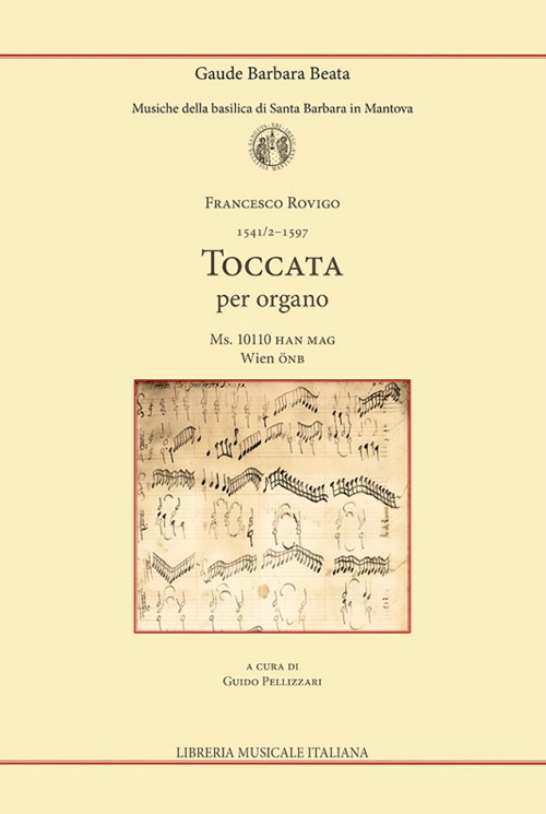 Toccata per organo. Ms. 10110 HAN MAG Wien ÖNB