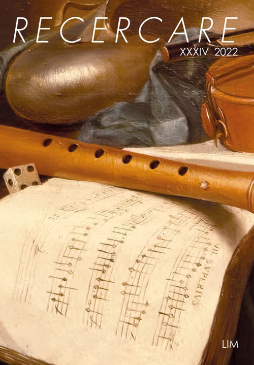 Recercare. Rivista per lo studio e la pratica della musica antica. Vol. 34