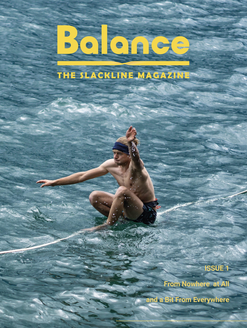 Balance. The slackline magazine. Vol. 1