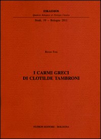 I carmi greci di Clotilde Tambroni