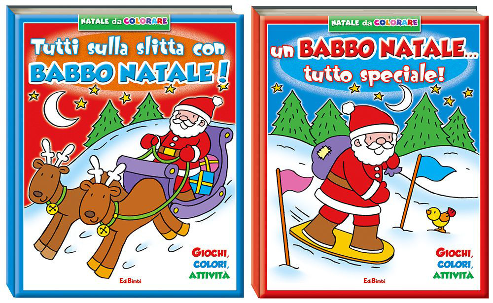 Un Babbo Natale tutto speciale! Natale da colorare