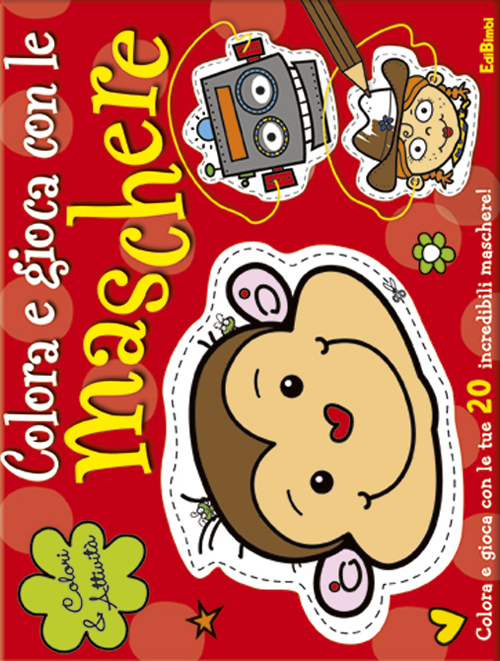 Colora e gioca con le maschere