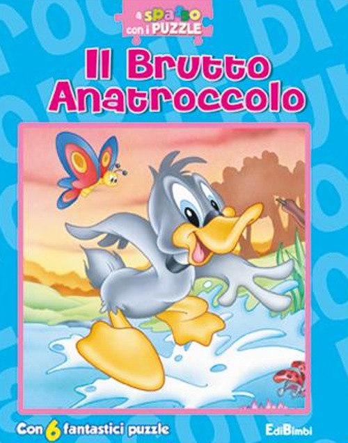 Il brutto anatroccolo. A spasso con i puzzle. Libro puzzle