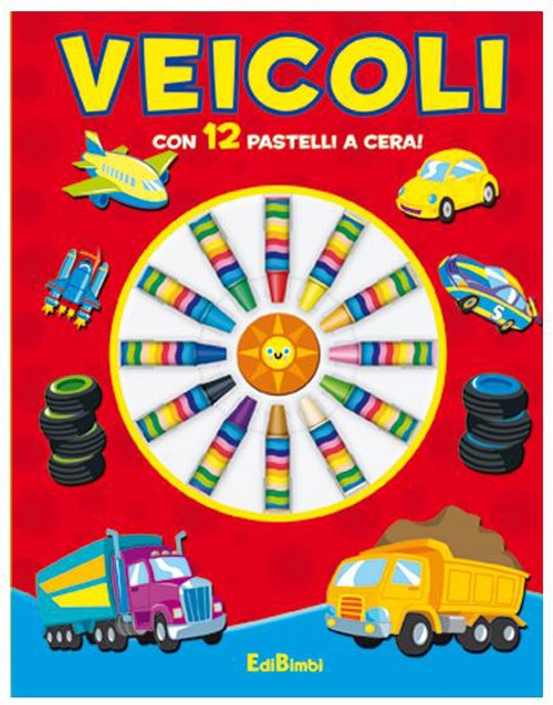 Veicoli. Colora e crea