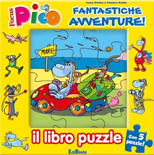 Fantastiche avventure! Focus Pico. Libro puzzle