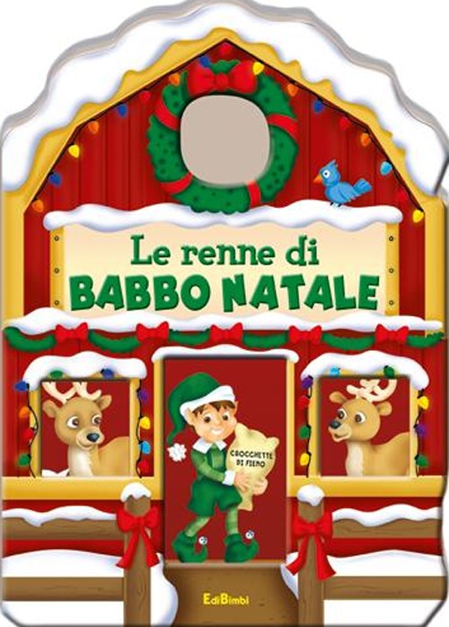 Le renne di Babbo Natale. Casette di Natale