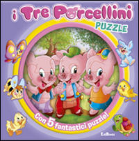 I tre porcellini. Libro puzzle