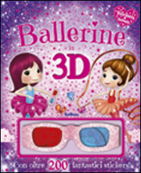 Ballerine in 3D. Stickers & fantasia