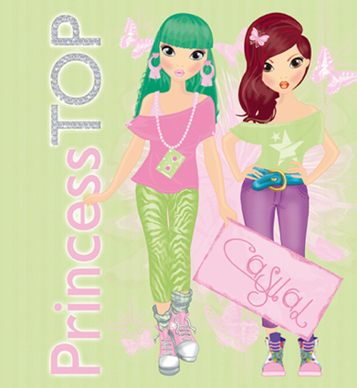Casual verde. Princess Top e adesivi. Vol. 2