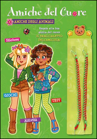 Amiche degli animali. Con adesivi