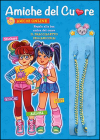 Amiche on line. Con adesivi
