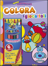 Colora i giocattoli