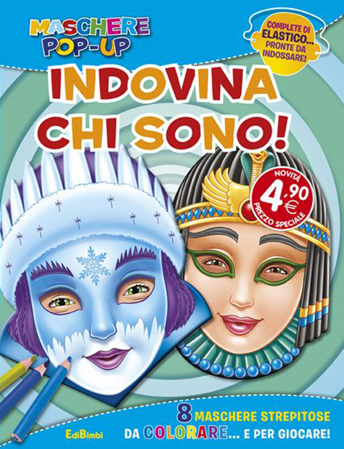 Indovina chi sono? Maschere pop-up