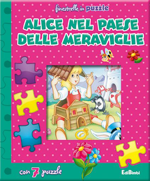 Alice nel paese delle meraviglie. Finestrelle in puzzle