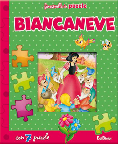Biancaneve. Finestrelle in puzzle