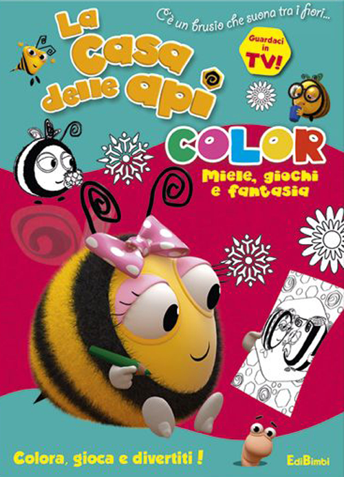 Miele, giochi e fantasia. La casa delle api. Color