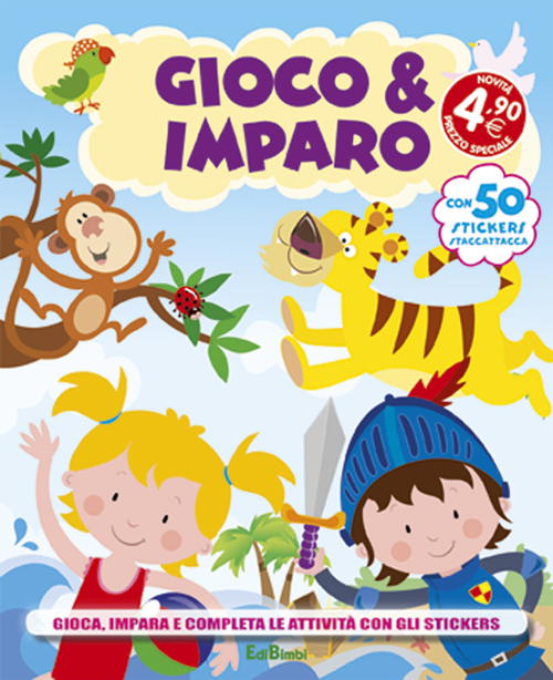 Gioco & imparo. Con adesivi