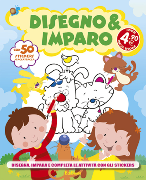 Disegno & imparo. Con adesivi