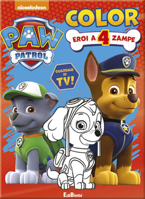 Eroi a 4 zampe. Paw Patrol. Color