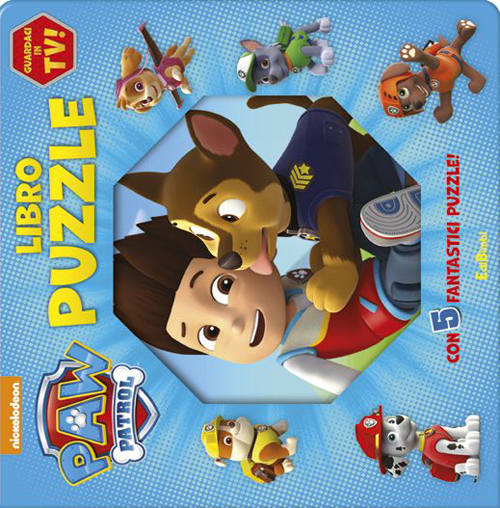 Libro puzzle. Paw Patrol
