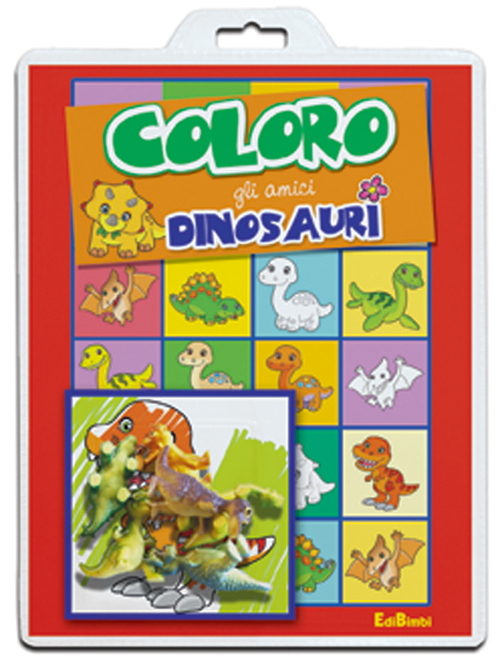 Coloro gli amici dinosauri