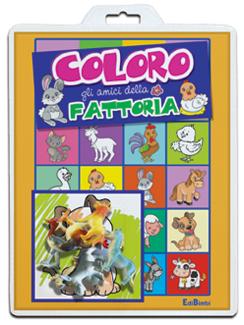 Coloro gli amici della fattoria