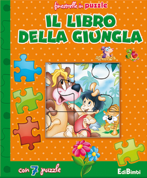 Il libro della giungla. Finestrelle in puzzle