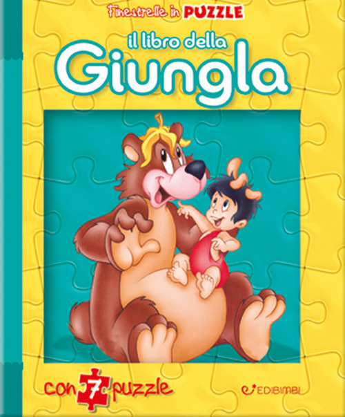 Il libro della giungla. Finestrelle in puzzle