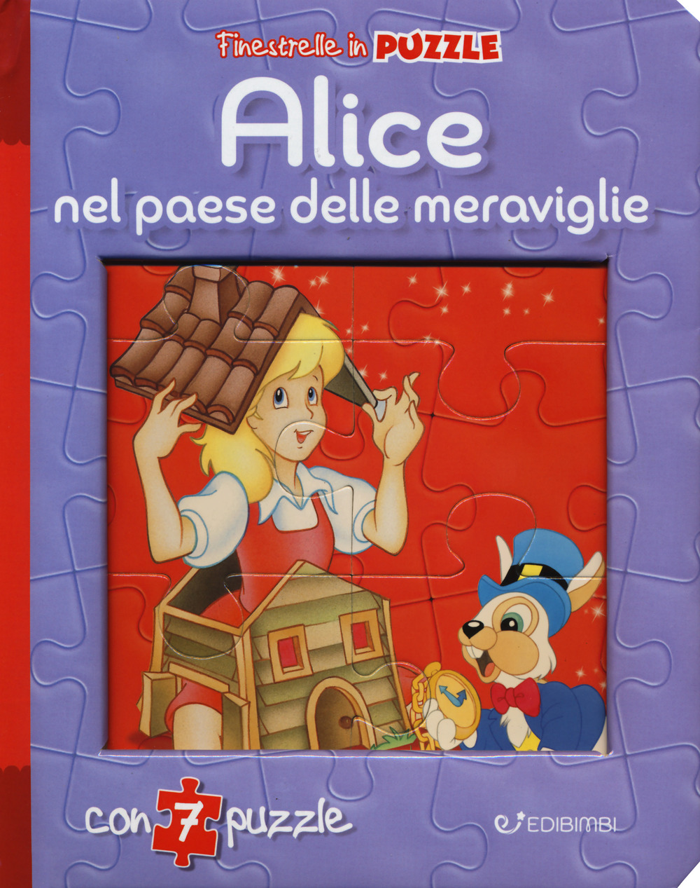Alice nel paese delle meraviglie. Finestrelle in puzzle