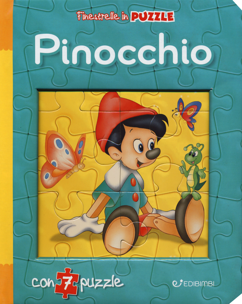 Pinocchio. Finestrelle in puzzle
