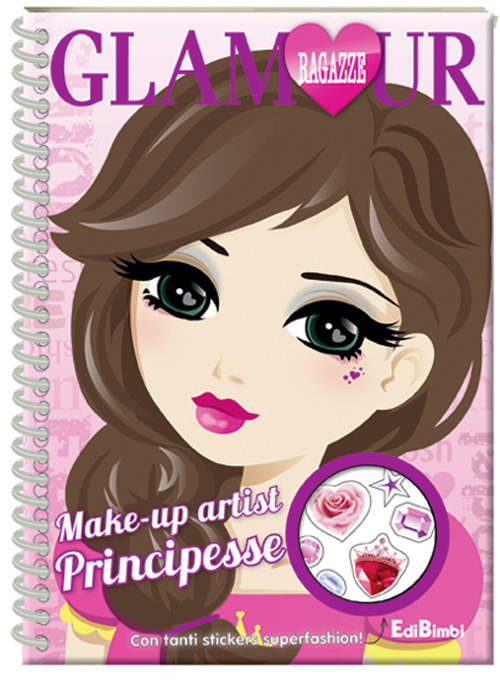Make-up artist principesse. Ragazze glamour