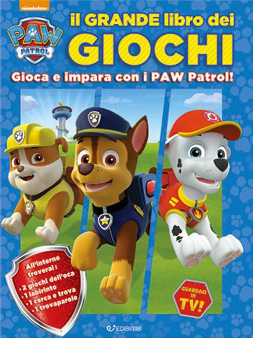 Il grande libro dei giochi. Gioca e impara con i Paw Patrol