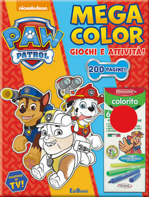 Paw Patrol. Mega color