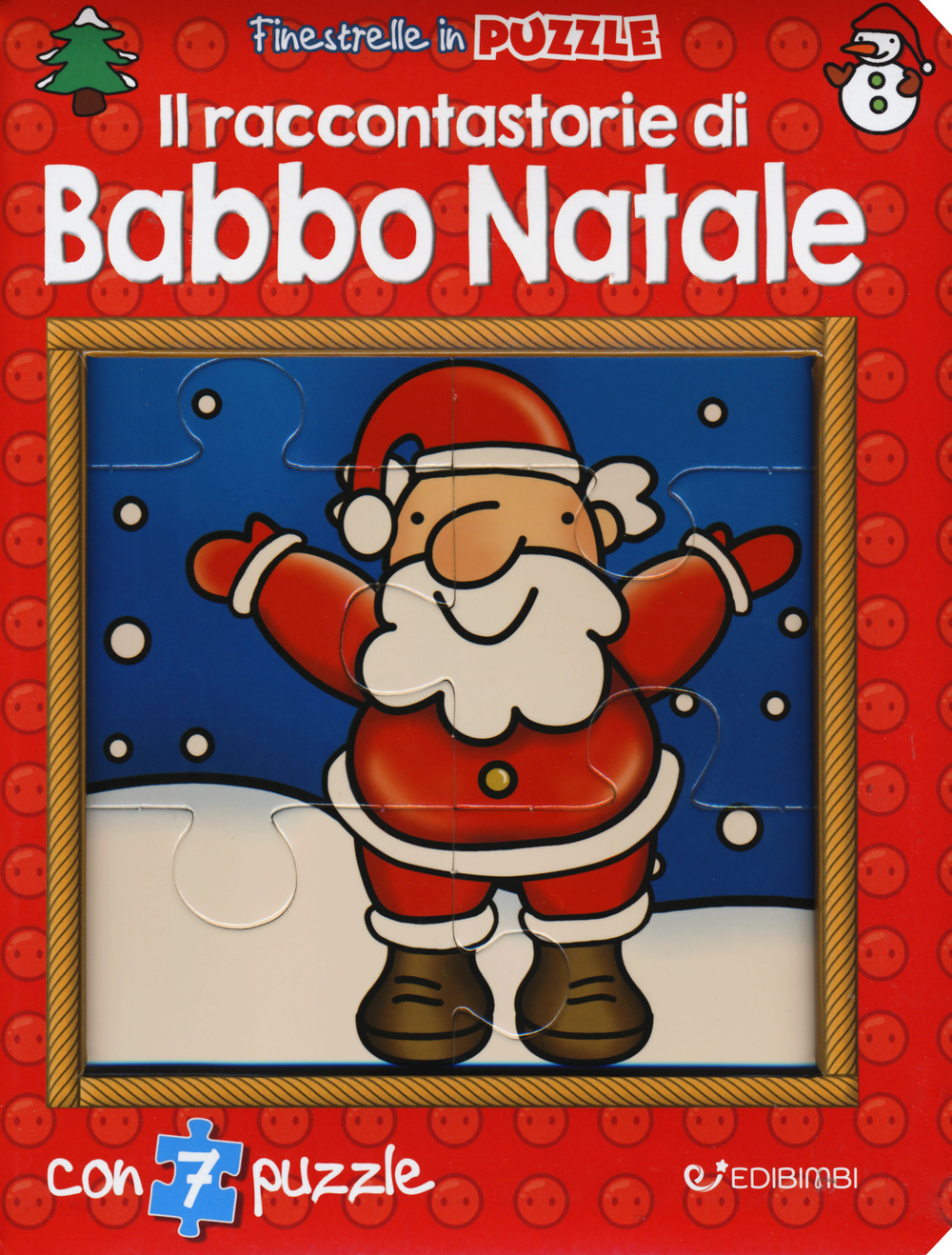 Il raccontastorie di Babbo Natale. Finestrelle in puzzle