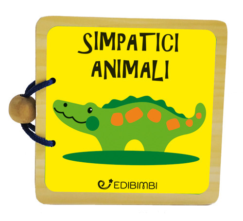 Simpatici animali. Libri in legno