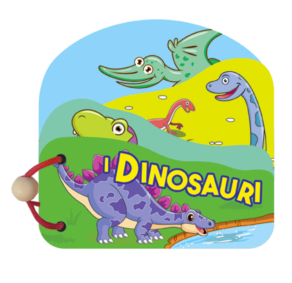 I dinosauri. Libri in legno